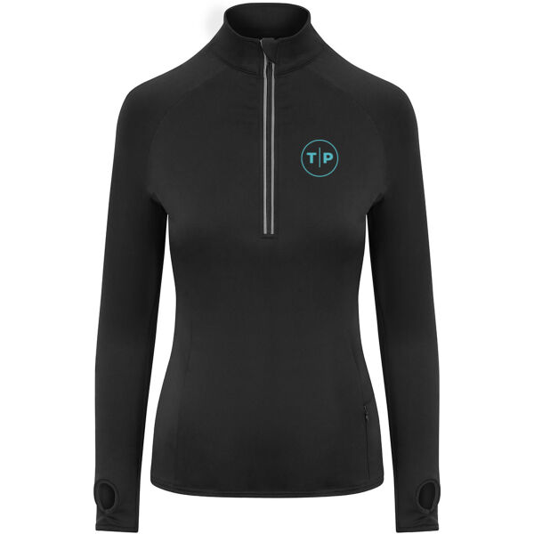 TP  health and FITNESS - Cool-Flex Girlie Half Zip Top Thumbnail
